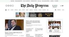 Desktop Screenshot of dailyprogress.com