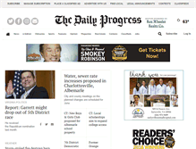 Tablet Screenshot of dailyprogress.com